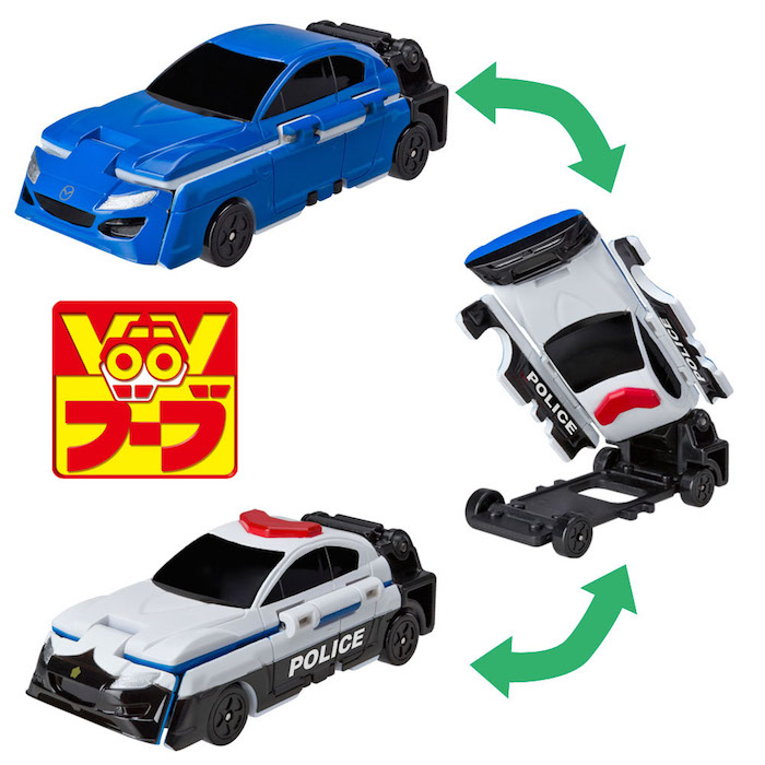 大人気! バンダイ 変身ブーブはたらく車 voov ミニカー まとめ売り